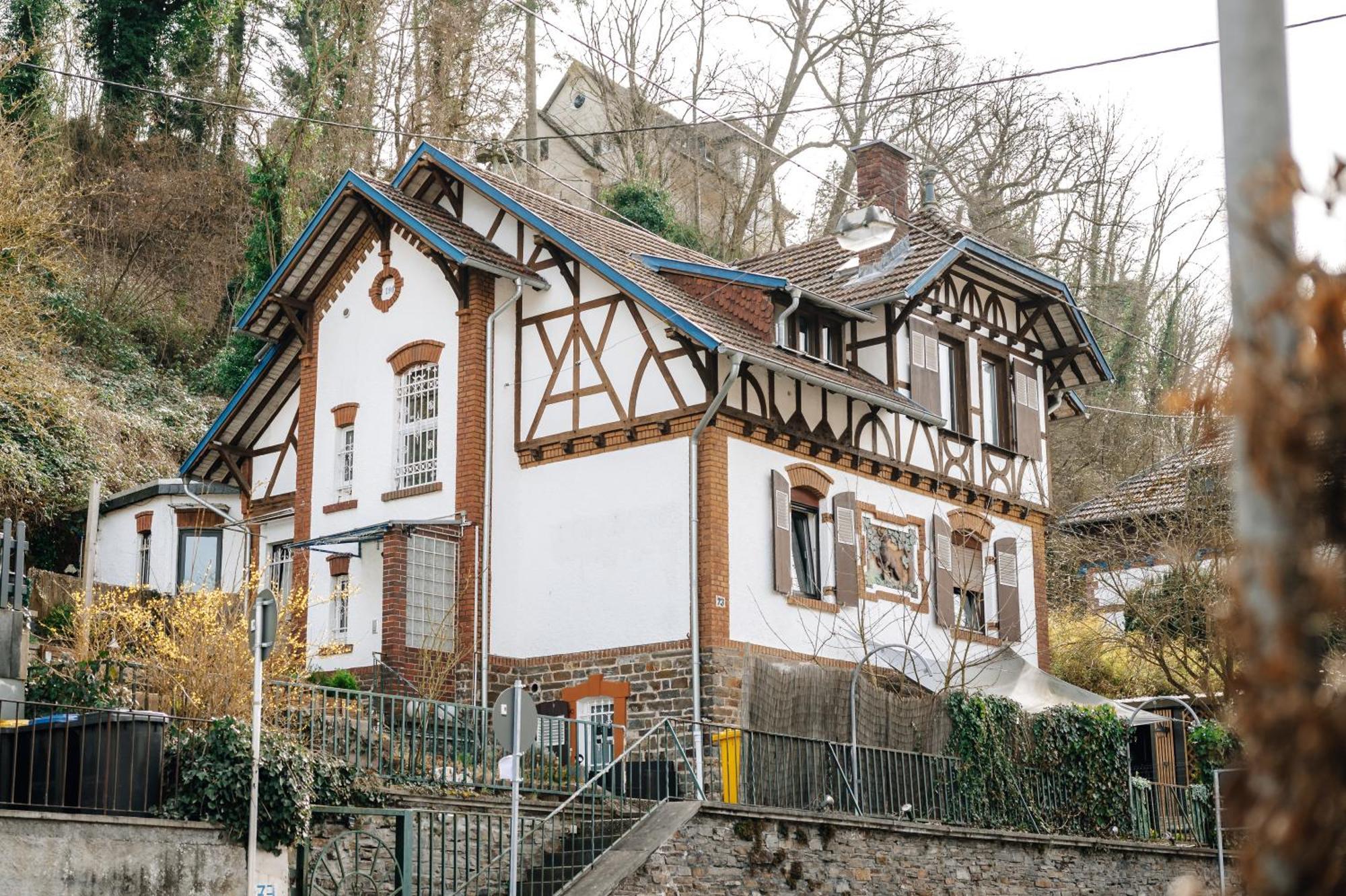 Bismarck Apt Mit Schoenem Balkon Bad Ems Dış mekan fotoğraf